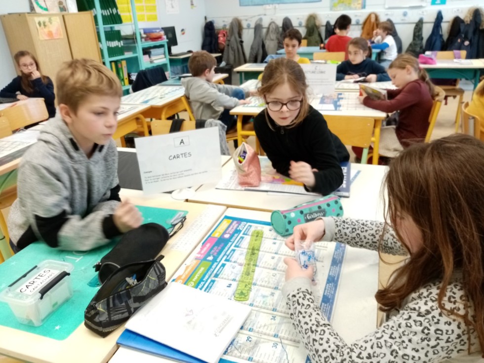 Ateliers en CE2-CM1 | École Sainte-Anne