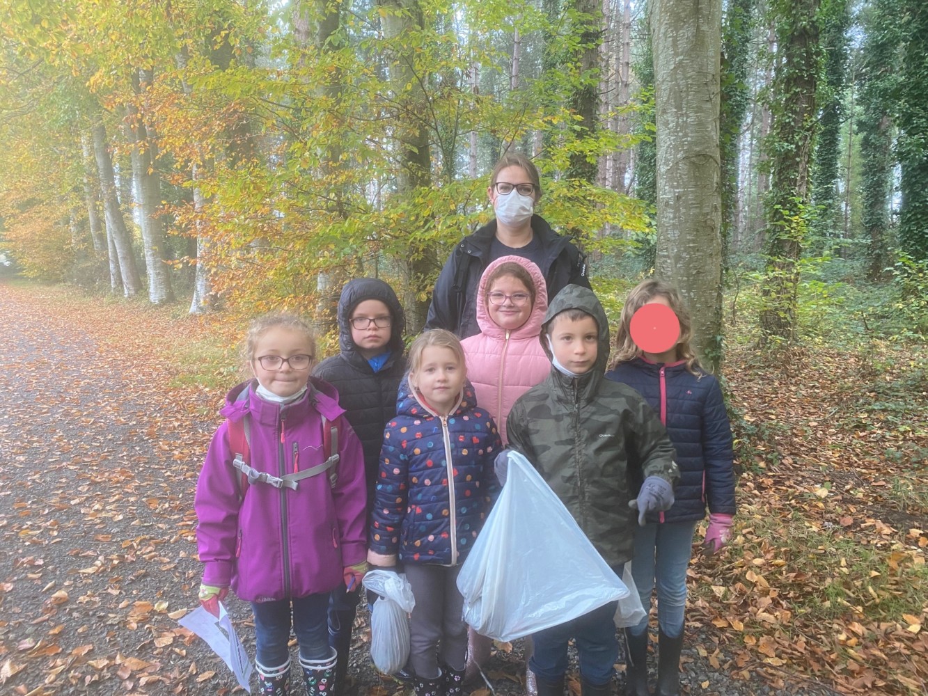 Groupe Charles élève cachée