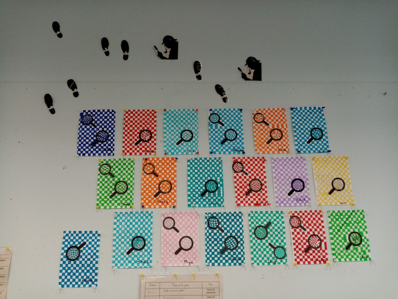 art visuel policier